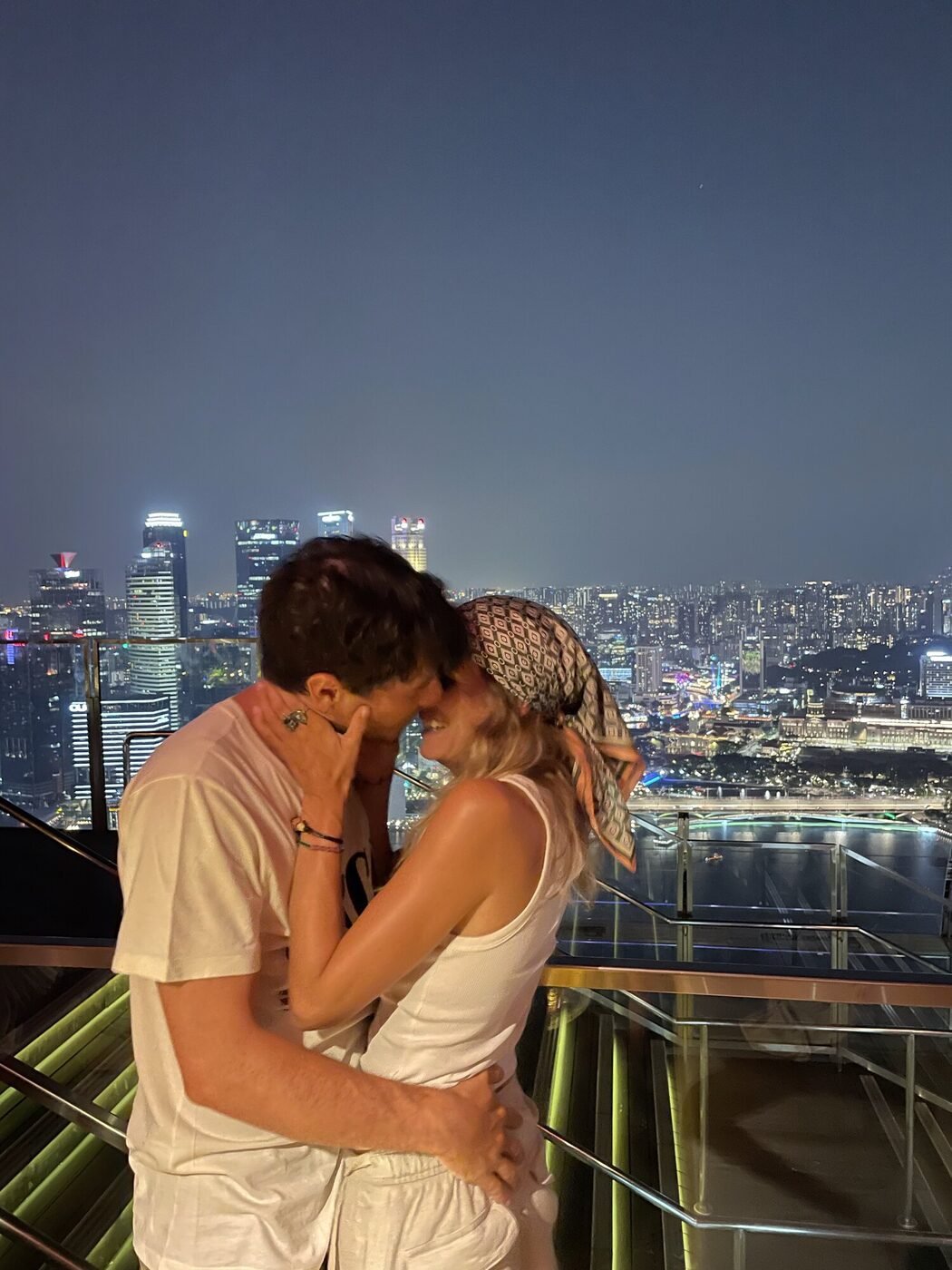Un bacio a Singapore